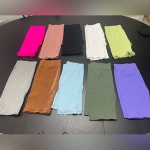 Intimately by FREE PEOPLE ribbed shorts set of 10